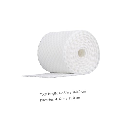 FIXOSHEE Biochemischer Aquarium Filterwatte Pad Lang Breit Honigwaben Struktur Material Langlebig Fisch Schildkröten Geeignet für Wasserreinigung von FIXOSHEE