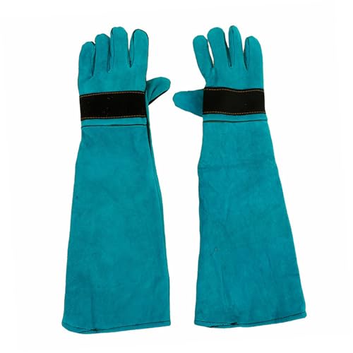 FIXOSHEE Bissfeste Tierhandling Handschuhe aus für Hunde und Katzen Multifunktionale Schutzhandschuhe mit Verstärktem Polster für Fütterung Schweißen und Bauarbeiten von FIXOSHEE