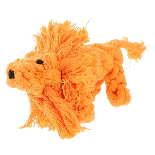 FIXOSHEE Bissfestes Seilspielzeug aus Baumwolle interaktives knete Dog Toy Kauspielzeug für Hunde Seil Indoor Hundekauspielzeug Haustier-Trainings-Baumwollseil von FIXOSHEE