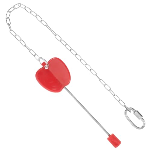 FIXOSHEE Edelstahl Obstspieß für Papageien mit Aufhängung Rostfrei Langlebig Vielseitiges Vogelspielzeug und Futterhalter für Frisches Gemüse und Früchte im Käfig Geeignet für von FIXOSHEE