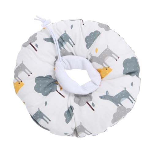 FIXOSHEE Elizabethan Collar Cone für Katzen Verstellbar und Bequem Schützender Genesungskragen für Katzen nach Operation und Wunden Lustiges Cartoon Tierdesign Geeignet für Kleine Haustiere FIXOSHEE Elizabethan Collar Cone für Katzen Verstellbar und Bequem Schützender Genesungskragen für Katzen nach Operation und Wunden Lustiges Cartoon Tierdesign Geeignet für Kleine Haustiere von FIXOSHEE
