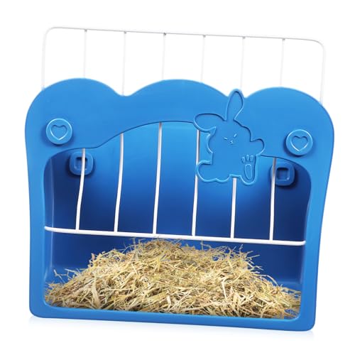 FIXOSHEE Große Kaninchen Heuraufe mit Abnehmbarem Einfache Installation Vielseitig für Meerschweinchen und Chinchillas Rutschfester Futterspender Hygienisch und Komfortabel Geeignet für FIXOSHEE Große Kaninchen Heuraufe mit Abnehmbarem Einfache Installation Vielseitig für Meerschweinchen und Chinchillas Rutschfester Futterspender Hygienisch und Komfortabel Geeignet für von FIXOSHEE