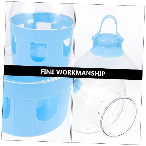 FIXOSHEE Großer Tauben Trinkbehälter Transparent Wasserspender für Vogelkäfige Langlebiger Pigeon Water Feeder mit Hoher Kapazität Geeignet für Tauben Taubentränke und Wildvögel von FIXOSHEE