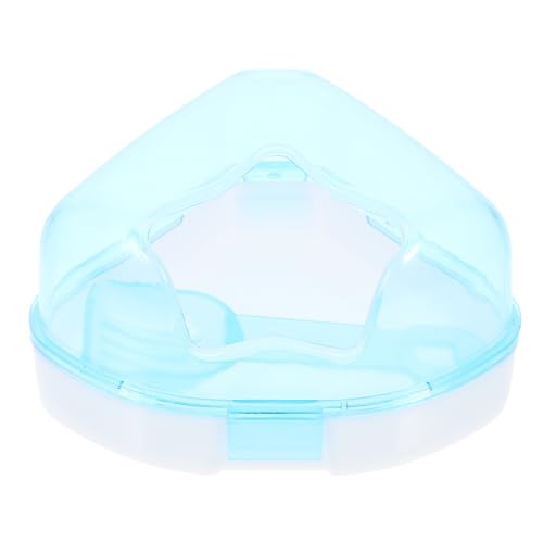 FIXOSHEE Hamster Badebecken Kunststoff Haustierbadewanne Mehrzweck Kleintier Badewanne mit Geruchsneutralisierung mit Sternenmuster für Hamster Sandbad und Haustier Toilette von FIXOSHEE