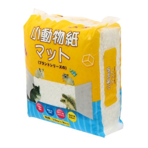 FIXOSHEE Hamster Einstreu Papier Chip Niedrigstaub Saugfähig Geruchsneutral Weiß Nestmaterial Für Kleine Haustiere Käfige Aquarien von FIXOSHEE