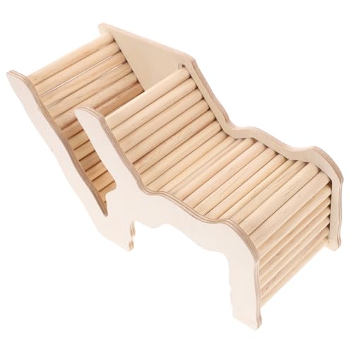 FIXOSHEE Hamster Holzhaus Versteckspielzeug mit Leiter Natürliches Kletterspiel für Kleine Haustiere Multifunktionales Versteck Schlafhaus Sicherer Rückzugsort für Hamster und FIXOSHEE Hamster Holzhaus Versteckspielzeug mit Leiter Natürliches Kletterspiel für Kleine Haustiere Multifunktionales Versteck Schlafhaus Sicherer Rückzugsort für Hamster und von FIXOSHEE