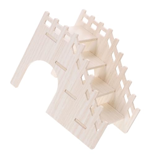FIXOSHEE Hamster Holzleiter Kletterleiter für Kleintiere Naturholz für Hamster Chinchilla Kleintier Käfig Zubehör Stabile Holzrampe zum Klettern und Verstecken Kleine Nagerleiter FIXOSHEE Hamster Holzleiter Kletterleiter für Kleintiere Naturholz für Hamster Chinchilla Kleintier Käfig Zubehör Stabile Holzrampe zum Klettern und Verstecken Kleine Nagerleiter von FIXOSHEE