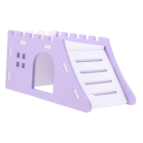 FIXOSHEE Hamsterversteck mit Leiter Multifunktionales Hamsterhaus aus PVC für Kleine Haustiere Spielplatz und Ruheplatz für Hamster Kletterspielzeug und Versteck für Kleintiere FIXOSHEE Hamsterversteck mit Leiter Multifunktionales Hamsterhaus aus PVC für Kleine Haustiere Spielplatz und Ruheplatz für Hamster Kletterspielzeug und Versteck für Kleintiere von FIXOSHEE