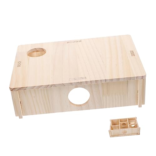 FIXOSHEE Hamster Labyrinth Mehrzimmer Spielhaus für Hamster und Meerschweinchen für Erkundung und Sicheres und Bequemes Nest zu Reinigen Robust FIXOSHEE Hamster Labyrinth Mehrzimmer Spielhaus für Hamster und Meerschweinchen für Erkundung und Sicheres und Bequemes Nest zu Reinigen Robust von FIXOSHEE