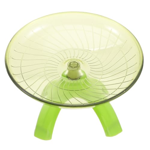 FIXOSHEE Hamster Laufrad Leise Quiet Running Saucer für Hamster und Meerschweinchen Käfigzubehör für Gesunde Bewegung von FIXOSHEE