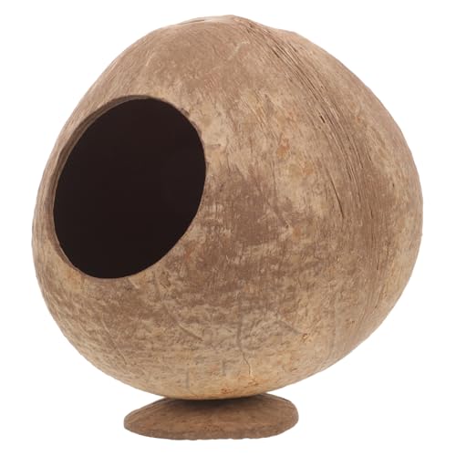 FIXOSHEE Hamster Versteck Haus aus Kokosnussschale Kleines Kauspielzeug Geruchsfrei Langlebig und Platzsparend Geeignet für Hamster Meerschweinchen und Kleine Haustiere Gemütliche FIXOSHEE Hamster Versteck Haus aus Kokosnussschale Kleines Kauspielzeug Geruchsfrei Langlebig und Platzsparend Geeignet für Hamster Meerschweinchen und Kleine Haustiere Gemütliche von FIXOSHEE
