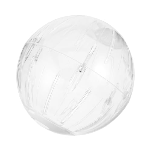 FIXOSHEE Hamster-übungsball: Belüftete Transparente Laufkugel – Für Kleine Haustiere – Transparentes Hamster-spielrad Für Rennmäuse Und Eichhörnchen von FIXOSHEE