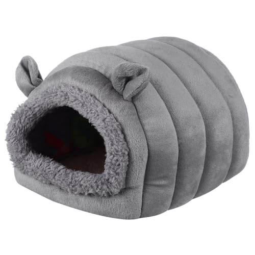 FIXOSHEE Hamsterhütte aus Weichem Material Gemütliches Meerschweinchenbett für Hamster Chinchillas und Andere Kleintiere Niedliches Design für Einen Warmen Rückzugsort FIXOSHEE Hamsterhütte aus Weichem Material Gemütliches Meerschweinchenbett für Hamster Chinchillas und Andere Kleintiere Niedliches Design für Einen Warmen Rückzugsort von FIXOSHEE