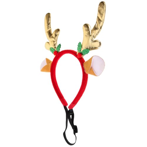 FIXOSHEE Haustier Stirnband Erwachsene Haustiere REH Weihnachtskostüme Rentierohren Für Hund Party Weihnachten Urlaub Haustier Kopfbedeckung Hündchen Geweih Katze Kostüm Plüsch FIXOSHEE Haustier Stirnband Erwachsene Haustiere REH Weihnachtskostüme Rentierohren Für Hund Party Weihnachten Urlaub Haustier Kopfbedeckung Hündchen Geweih Katze Kostüm Plüsch von FIXOSHEE