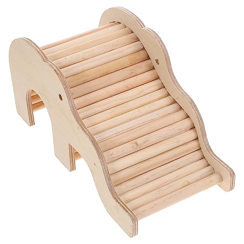 FIXOSHEE Holz Hamsterversteckspielzeug Elefantenform Atmungsaktives Haustierhaus für Kleintiere Komfortables und Sicheres Nest mit DIY Dekorationsmöglichkeiten für Hamster von FIXOSHEE