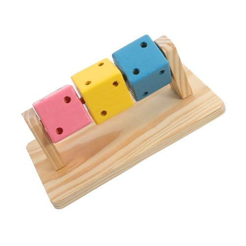 FIXOSHEE Holz Kauspielzeug für Hamster Interaktives Nager zur Zahnpflege Multifunktionale Käfig Zubehör für Zwerghamster Ratten und Andere Kleintiere Langlebig und Sicher FIXOSHEE Holz Kauspielzeug für Hamster Interaktives Nager zur Zahnpflege Multifunktionale Käfig Zubehör für Zwerghamster Ratten und Andere Kleintiere Langlebig und Sicher von FIXOSHEE