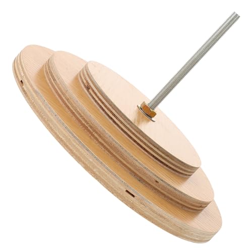 FIXOSHEE Holz Kratzplattform Katzenkratzbaum Ersatzteil Runde Kratzscheibe Stabile DIY Katzenbaum Bodenplatte Robust Einfach zu Montieren von FIXOSHEE