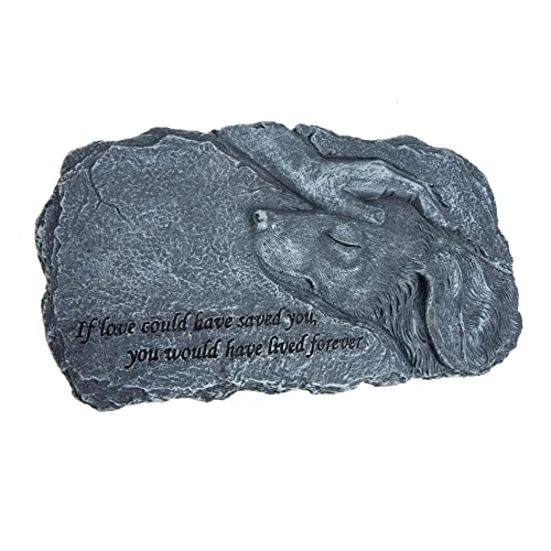 FIXOSHEE Hundegedenkstein aus Harz Dekofigur für Garten und Langlebig als Trauergeschenk für Haustierliebhaber Stilvolle Erinnerungsstatue für Verstorbene FIXOSHEE Hundegedenkstein aus Harz Dekofigur für Garten und Langlebig als Trauergeschenk für Haustierliebhaber Stilvolle Erinnerungsstatue für Verstorbene von FIXOSHEE