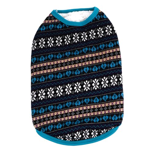 FIXOSHEE Hundepullover mit Fleece für Kleine und Mittelgroße Hunde Warmes Herbst Winter Outfit Atmungsaktiver Hundepullover Komfortabler Zweibeiniger in Eisblau Geeignet für FIXOSHEE Hundepullover mit Fleece für Kleine und Mittelgroße Hunde Warmes Herbst Winter Outfit Atmungsaktiver Hundepullover Komfortabler Zweibeiniger in Eisblau Geeignet für von FIXOSHEE
