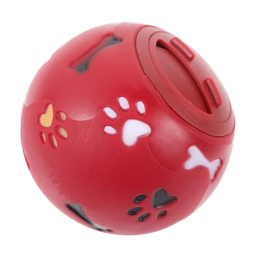 FIXOSHEE Hundespielzeug Leckfutterball Klein Rot mit Duft Interaktives Futterspielzeug Intelligenz Leicht zu Reinigen Molar Kauspielzeug für Welpen und Kleine Hunde FIXOSHEE Hundespielzeug Leckfutterball Klein Rot mit Duft Interaktives Futterspielzeug Intelligenz Leicht zu Reinigen Molar Kauspielzeug für Welpen und Kleine Hunde von FIXOSHEE