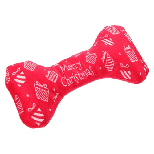 FIXOSHEE Hundespielzeug zu Weihnachten klein Hundekauspielzeug für Aggressive Kauer quietschend kauen Outdoor Hunde beißen Trainingsspielzeug für Haustiere Plüsch rot FIXOSHEE Hundespielzeug zu Weihnachten klein Hundekauspielzeug für Aggressive Kauer quietschend kauen Outdoor Hunde beißen Trainingsspielzeug für Haustiere Plüsch rot von FIXOSHEE