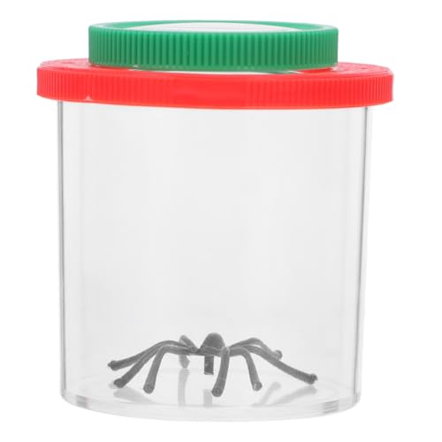 FIXOSHEE Insektenbetrachter Vergrößerungsspiegel Wissenschaftliches Experiment Lupe Glas Insektenlupe Behälter Erkunden Lernen Lupe Glas Wissenschaftliche Erforschung Lupe von FIXOSHEE