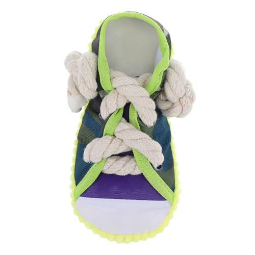FIXOSHEE Interaktives Hundespielzeug Sneakers Form mit Quietscher Robustes Canvas Seil Kauspielzeug für Kleine und Mittelgroße Hunde Geräuschaktiviertes Beißen Langlebig und Reisetauglich FIXOSHEE Interaktives Hundespielzeug Sneakers Form mit Quietscher Robustes Canvas Seil Kauspielzeug für Kleine und Mittelgroße Hunde Geräuschaktiviertes Beißen Langlebig und Reisetauglich von FIXOSHEE