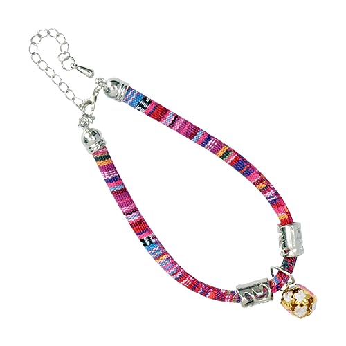 FIXOSHEE Katzenhalsband mit Glöckchen im Ethnischen Boho Stil Einzigartiges und Farbenfrohes für Sicherer Verschluss für Außeneinsatz FIXOSHEE Katzenhalsband mit Glöckchen im Ethnischen Boho Stil Einzigartiges und Farbenfrohes für Sicherer Verschluss für Außeneinsatz von FIXOSHEE