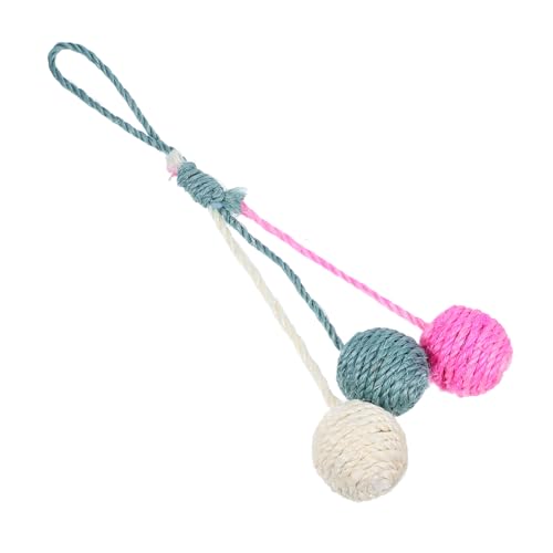 FIXOSHEE Katzenspielzeug Sisalball für Katzenbälle Sisal- Kratzball für Katzen Katzenspielzeug aus Sisalseil Katze kratzt Haustierspielzeug Jagdbälle für Katzen FIXOSHEE Katzenspielzeug Sisalball für Katzenbälle Sisal- Kratzball für Katzen Katzenspielzeug aus Sisalseil Katze kratzt Haustierspielzeug Jagdbälle für Katzen von FIXOSHEE