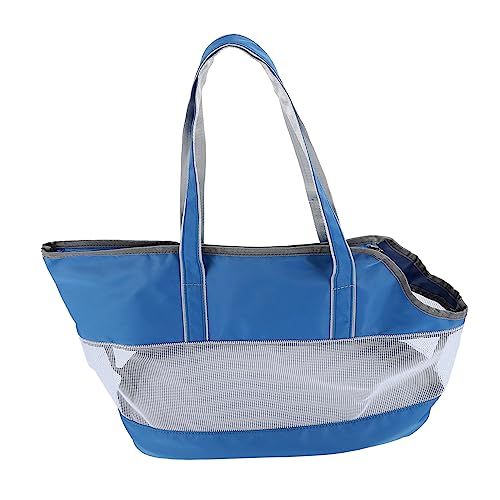 FIXOSHEE Katzentasche Katzen Handtasche Katzen Tragetasche cat Backpack Hasenkäfige für Kaninchen im Freien große Einkaufstasche Handheld-Haustiertasche Transportbox für Katze Nylon von FIXOSHEE