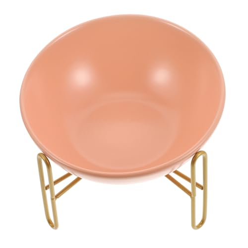 FIXOSHEE Keramik Katzenfutternapf mit Fassungsvermögen Oranges Raumschiff Design Kleiner Food Serving Container Stabiler Eisenständer rutschfest und Kippsicher für Haustiere FIXOSHEE Keramik Katzenfutternapf mit Fassungsvermögen Oranges Raumschiff Design Kleiner Food Serving Container Stabiler Eisenständer rutschfest und Kippsicher für Haustiere von FIXOSHEE