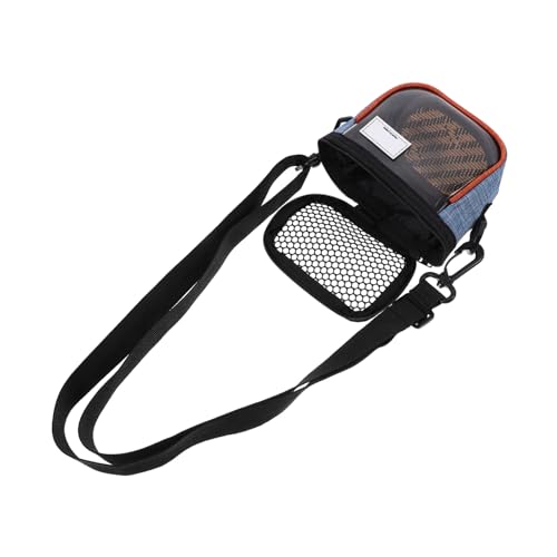 FIXOSHEE Kleine Haustier Tragetasche für Hamster und Kleintiere Tragbar mit Reißverschluss Transparentes Design für Reisen und Einkaufen und Platzsparend von FIXOSHEE