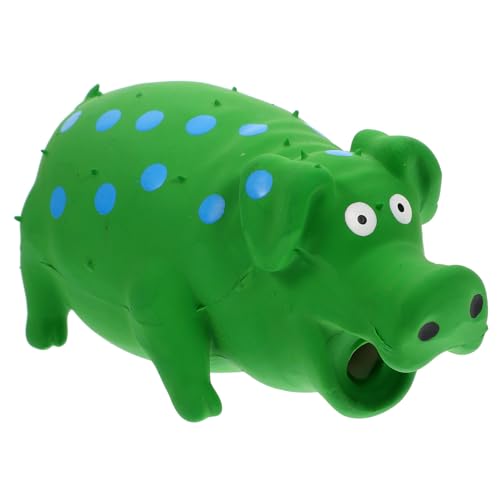FIXOSHEE Hundespielzeug Für Latex Kauspielzeug Schweineform Geräuschvolles Und Beißspielzeug Für Zähnen Für Kleine Hunde Vielseitig Einsetzbar Für Spiel Und Training von FIXOSHEE