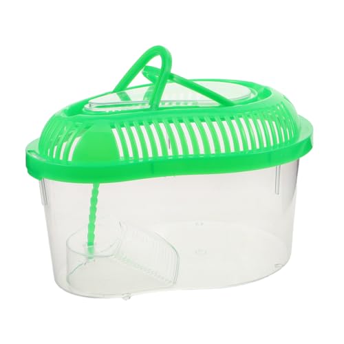 FIXOSHEE Reiseaquarium Futterbox Für Reptilien Schildkrötenbecken Mit Deckel Transportbehälter Für Reptilien Träger Für Reptilienterrarien Reptilienkäfig Geckobox Terrarienhabitat von FIXOSHEE