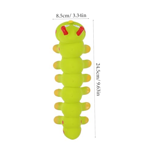 FIXOSHEE Latex Quietschendes Hundespielzeug Käferform Robust Für Kleine Welpen Interaktive Beschäftigungsspielzeug Für Mittelgroße Hunde von FIXOSHEE