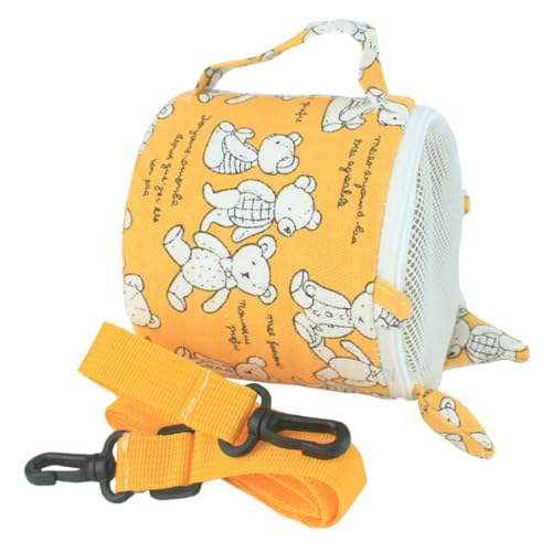 FIXOSHEE Leichte Tragetasche für Hamster und Kleine Tiere Atmungsaktiver Transportbehälter Handlich und Tragbar für Reisen und Outdoor mit Sicherem Aufbewahrungsfach FIXOSHEE Leichte Tragetasche für Hamster und Kleine Tiere Atmungsaktiver Transportbehälter Handlich und Tragbar für Reisen und Outdoor mit Sicherem Aufbewahrungsfach von FIXOSHEE