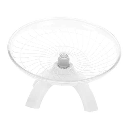 FIXOSHEE Leises Hamster Laufrad Saucer Design Stabil Befestigtes Nagerspielzeug Für Hamster Rennmäuse Chinchillas Gerbils Und Kleine Haustiere Fitness FIXOSHEE Leises Hamster Laufrad Saucer Design Stabil Befestigtes Nagerspielzeug Für Hamster Rennmäuse Chinchillas Gerbils Und Kleine Haustiere Fitness von FIXOSHEE