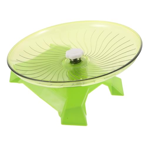 FIXOSHEE Leises Hamsterrad mit Stabilem Ständer Supersilent Laufrad für Hamster Zwerghamster Mäuse Igel Fliegende Scheibe für Sicheres Komfortables Kleintier-Training und Platzsparende FIXOSHEE Leises Hamsterrad mit Stabilem Ständer Supersilent Laufrad für Hamster Zwerghamster Mäuse Igel Fliegende Scheibe für Sicheres Komfortables Kleintier-Training und Platzsparende von FIXOSHEE