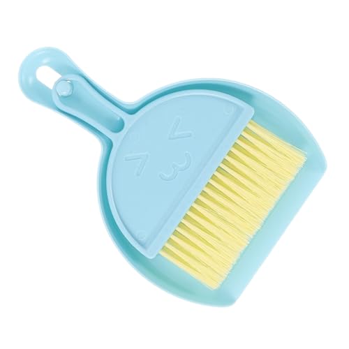 FIXOSHEE Mini Kehrschaufel Set mit Bürste für Hamsterkäfig Reinigung Kompakt Langlebig aus Praktische Eckenbürste für Kleine Haustiere Wie Meerschweinchen und Chinchillas Einfache von FIXOSHEE