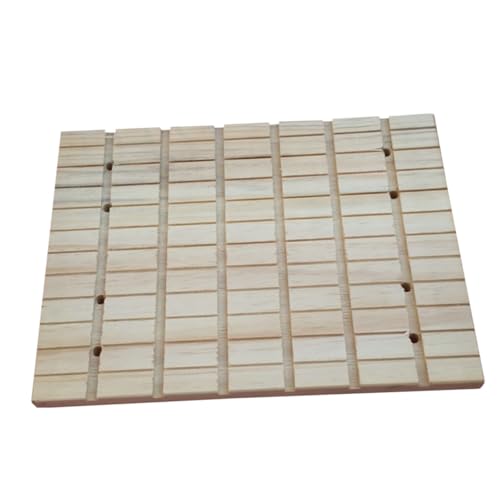 FIXOSHEE Natürliches Holz Kratzbrett für Haustiere mit Löchern Nagelschleifer für Kleine Tiere Wie Hamster und Meerschweinchen Robustes Nagelpflege für Käfig Beige Krallenschleifbrett FIXOSHEE Natürliches Holz Kratzbrett für Haustiere mit Löchern Nagelschleifer für Kleine Tiere Wie Hamster und Meerschweinchen Robustes Nagelpflege für Käfig Beige Krallenschleifbrett von FIXOSHEE