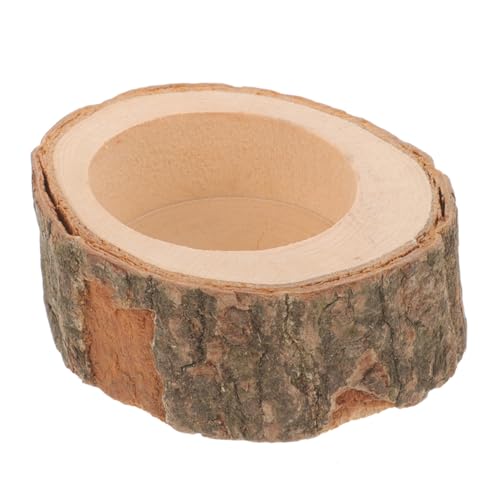 FIXOSHEE Natürliches Holzfutterschälchen für Kleintiere Glatte Oberfläche Robustes Nagetier futternapf für Hamster Meerschweinchen Kaninchen Einfach zu Reinigen Stilvolles Zubehör für FIXOSHEE Natürliches Holzfutterschälchen für Kleintiere Glatte Oberfläche Robustes Nagetier futternapf für Hamster Meerschweinchen Kaninchen Einfach zu Reinigen Stilvolles Zubehör für von FIXOSHEE