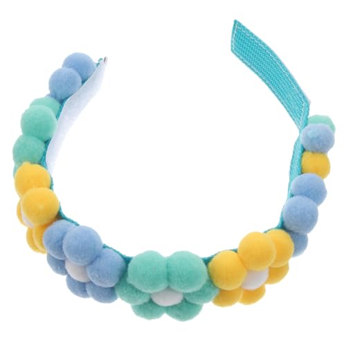 FIXOSHEE Niedliches Haustierblumenhalsband Verstellbar mit Weichem Material Modisches Dekoratives Hunde und Katzenhalsband für Kleine Hunde und Katzen Geeignet für Partys und Festliche von FIXOSHEE