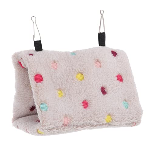 FIXOSHEE Parrot Hammock Aus Baumwolle Für Kleine Vögel Warmes Winternest Und Spielzeug Gemütlicher Schlafplatz Für Kanarienvögel Und Papageien Modischer Vogelunterstand FIXOSHEE Parrot Hammock Aus Baumwolle Für Kleine Vögel Warmes Winternest Und Spielzeug Gemütlicher Schlafplatz Für Kanarienvögel Und Papageien Modischer Vogelunterstand von FIXOSHEE