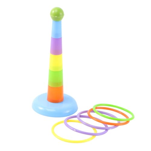 FIXOSHEE Parrot Ring Toss Toy aus Sicherem Material Interaktives Wurfspiel für Wellensittiche und Kleine Vögel Pädagogisches Ringspiel Bewegung und Geschicklichkeit Farblich FIXOSHEE Parrot Ring Toss Toy aus Sicherem Material Interaktives Wurfspiel für Wellensittiche und Kleine Vögel Pädagogisches Ringspiel Bewegung und Geschicklichkeit Farblich von FIXOSHEE