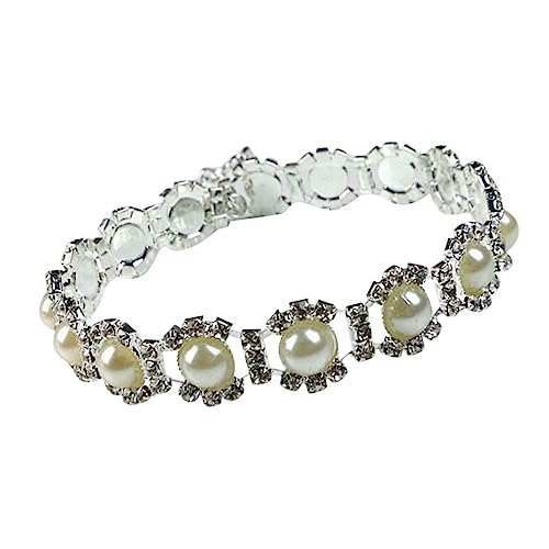 FIXOSHEE Perlen und Halskette für Haustiere Modisches Anhänger Halsband Langlebige Schmuckkette für Hunde und Welpen Stilvolle Halskette für Besondere Anlässe FIXOSHEE Perlen und Halskette für Haustiere Modisches Anhänger Halsband Langlebige Schmuckkette für Hunde und Welpen Stilvolle Halskette für Besondere Anlässe von FIXOSHEE