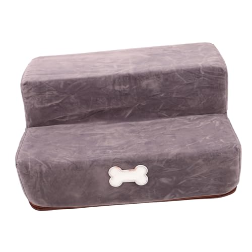FIXOSHEE Pet Step Ladder für Kleine Hunde und Katzen Stufige Weiche Haustiertreppe aus Strapazierfähigem rutschfeste Haustierleiter für Bett und Sofa und Leicht zu Reinigen von FIXOSHEE