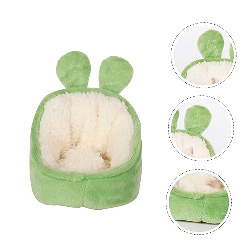FIXOSHEE Plüsch Haustierbett für Hamster Warmes Nagernest aus Weichem Material für Kleine Pflegeleicht und Gemütlich die Wintermonate und Stylisch FIXOSHEE Plüsch Haustierbett für Hamster Warmes Nagernest aus Weichem Material für Kleine Pflegeleicht und Gemütlich die Wintermonate und Stylisch von FIXOSHEE