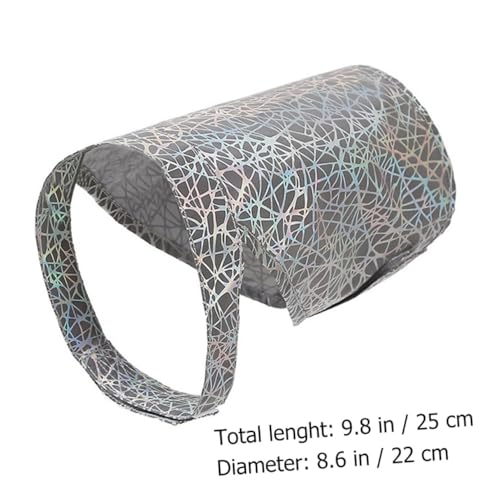 FIXOSHEE Reflektierende Haustierweste aus Polyester Bunte Sicherheitsweste mit Atmungsaktivem Design Leicht Anzuziehen für Spaziergänge und Jogging bei Nacht in S von FIXOSHEE