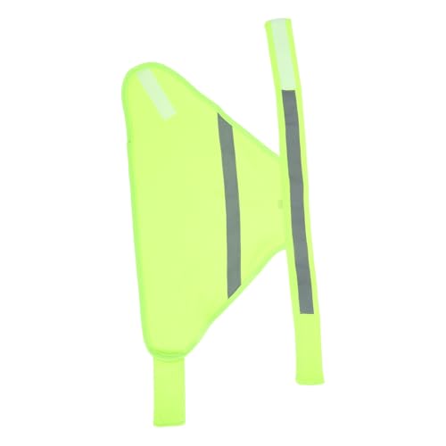 FIXOSHEE Reflektierende Sicherheitsweste für Haustiere Verstellbare Atmungsaktive Hundeweste Fluoreszierendem Gelb für Jagdausflüge und Outdoor S von FIXOSHEE