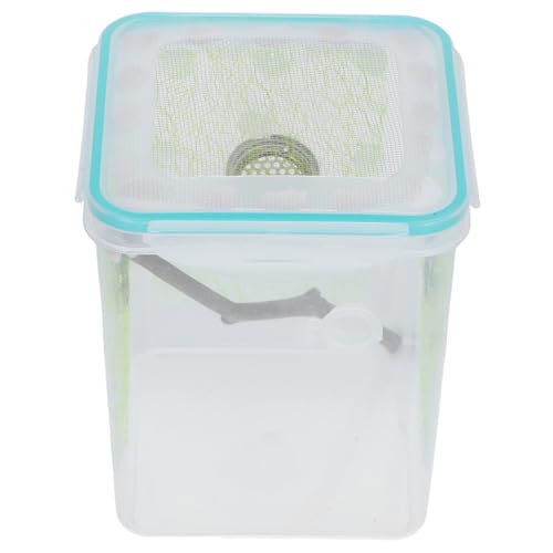 FIXOSHEE Reptilien Futterbox für Spinnen und Insekten Transparente Zuchtbox mit Entlüftung Kleines Gehäuse für Grillen und Schnecken für Sichtbarkeit FIXOSHEE Reptilien Futterbox für Spinnen und Insekten Transparente Zuchtbox mit Entlüftung Kleines Gehäuse für Grillen und Schnecken für Sichtbarkeit von FIXOSHEE